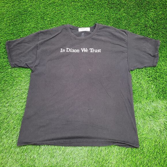 Middle-Finger Salute Shirt XL/2XL 24x30 Black Faded - Picture 2 of 16